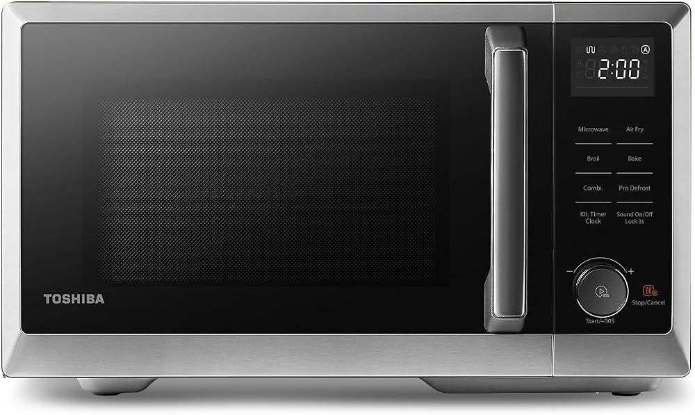 Toshiba 5-in-1 Air Fry Microwave Oven 26L 900W Black ML2-EC26SF(BS)