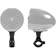 GoHawk Set of 2pcs(1Pair) 7/8 to 1 in. Handlebar Mounting Clamp Powersports Speakers AJ4 / AN4 / TJ4 / TN4 / AS5 / TS5 Series (Black)