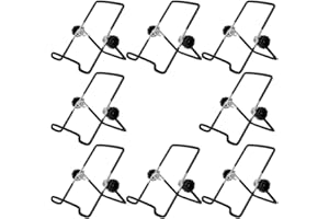 Danturfi 8 Pack Sprouting Stands for Wide and Regular Mouth Jars Canning Jars Holder for Sprouting, Stainless Steel