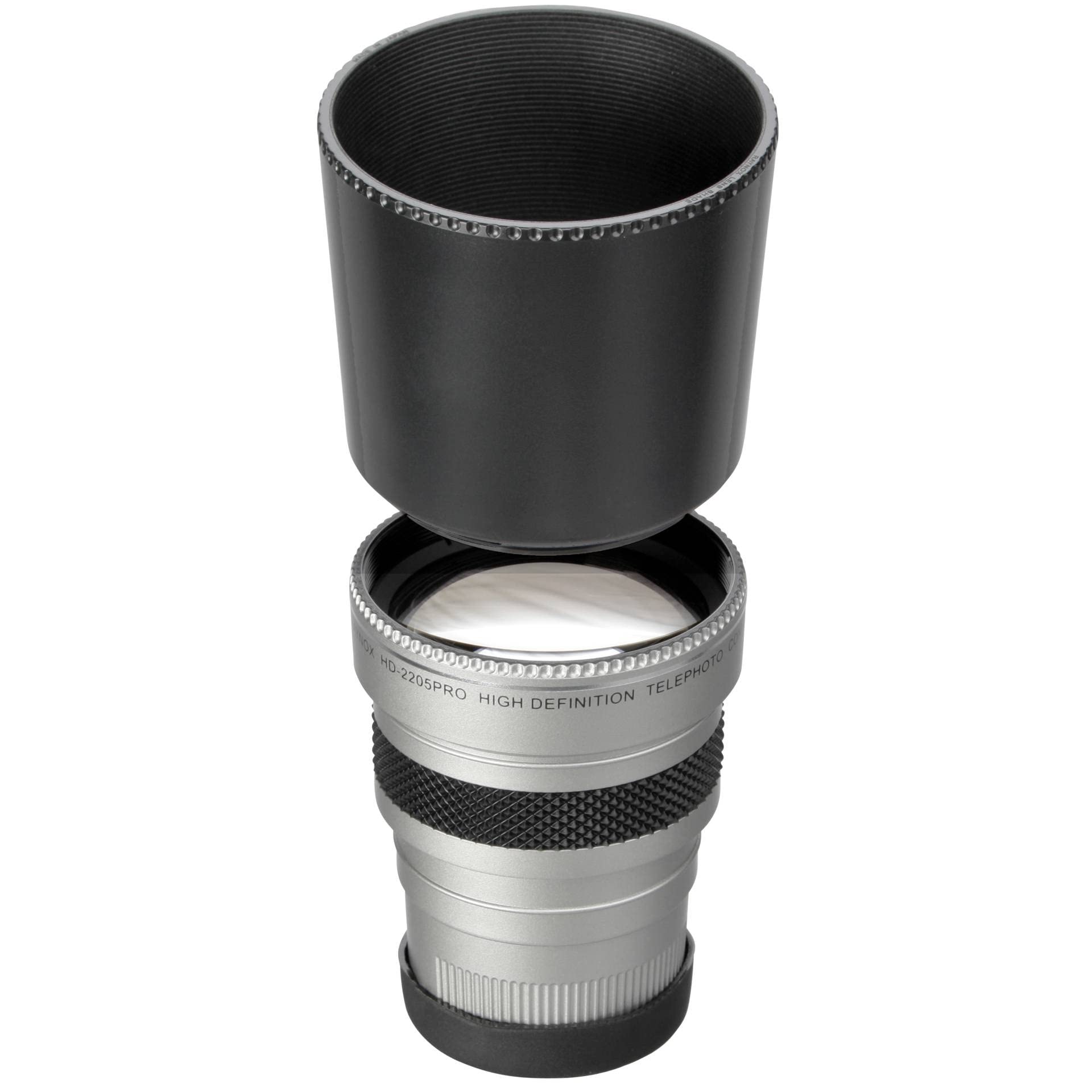 Raynox HD 2205 Pro High Definition Telephoto Conversion Lens (2.2x, 37 mm Mounting Thread, 55 mm Front Filter Thread)