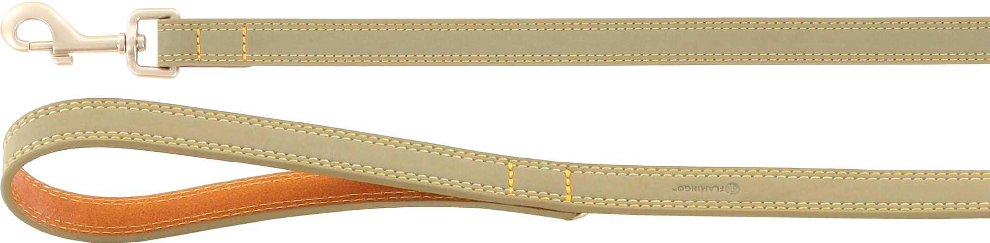 Flamingo Dog Leash Virginia Green 1,3m 20mm