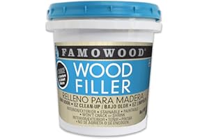 FamoWood 40022126 Latex Wood Filler - Pint, Natural