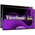 ViewSonic VG2448A-2_H2 24 Inch Dual Pack Head-Only 1080p IPS Monitor with Ultra-Thin Bezels, HDMI, DisplayPort, USB, and VGA for Home and Office,Black