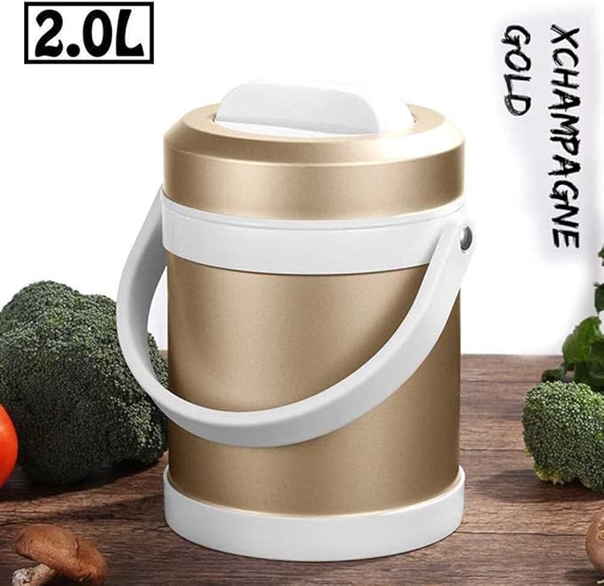 ZZZKG Hygienic Thermos Vacuum Insulated Hot Food Flask Insulation Lunch