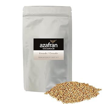 Azafran BIO Koriandersamen ganz - Koriander Saat (Körner) 250g