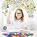 CleverPax MAGNETIC LETTERS numbers for toddlers Alphabet magnets fridge educating kids SET of 67 foam magnets letters refrigerator ABC magnets toy preschool learning education ABCs kids letters