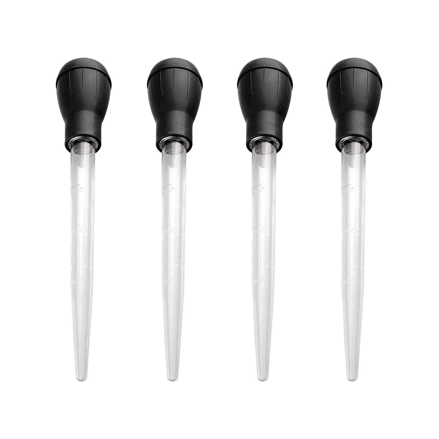 EPCDBBRT 4 Piece BBQ Dripper, Large Pipette, Large Syringe, Cooking Dropper, Turkey Basting Set