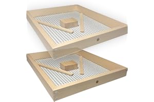 Little Larue Apiary LLc Bee Hive Candy Board Assembled Langstroth Style Made in USA (2 Pack 10 Frame)