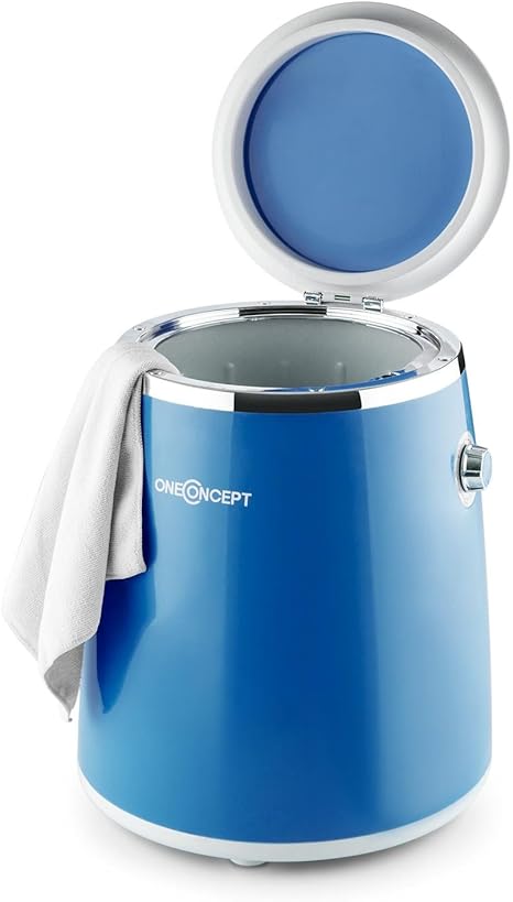 oneconcept ecowash pico mini lavadora portable lavadora de camping funcion centrifugado capacidad 3 5 kg potencia 380 w temporizador uso