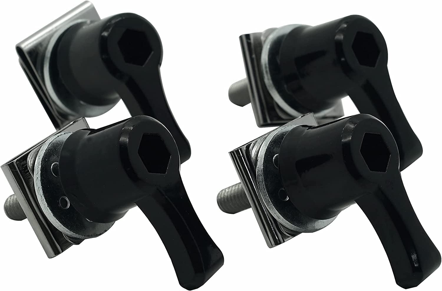 Saddlebag Mounting Hardware Theft Deterrent System Lock Fastener Bolt Nut for Harley Davidson Touring Road King Street Glide Electra Glide Road Glide 92-2024