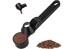 Palksky Coffee Scoop & Funnel for Reusable K Cup Refillable Coffee Pods,2 Tablespoon Coffee Measuring Scooper,1PCS