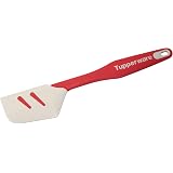 Spatule Fine Tupperware – Silicone Rouge Et Blanc, 28 Cm – Original, Qualité Alimentaire