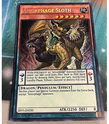 Yu-Gi-Oh! – Amorphage Envy (SHVI-EN027) – Rare – Unlimited Edition – Shining Victories - View #13