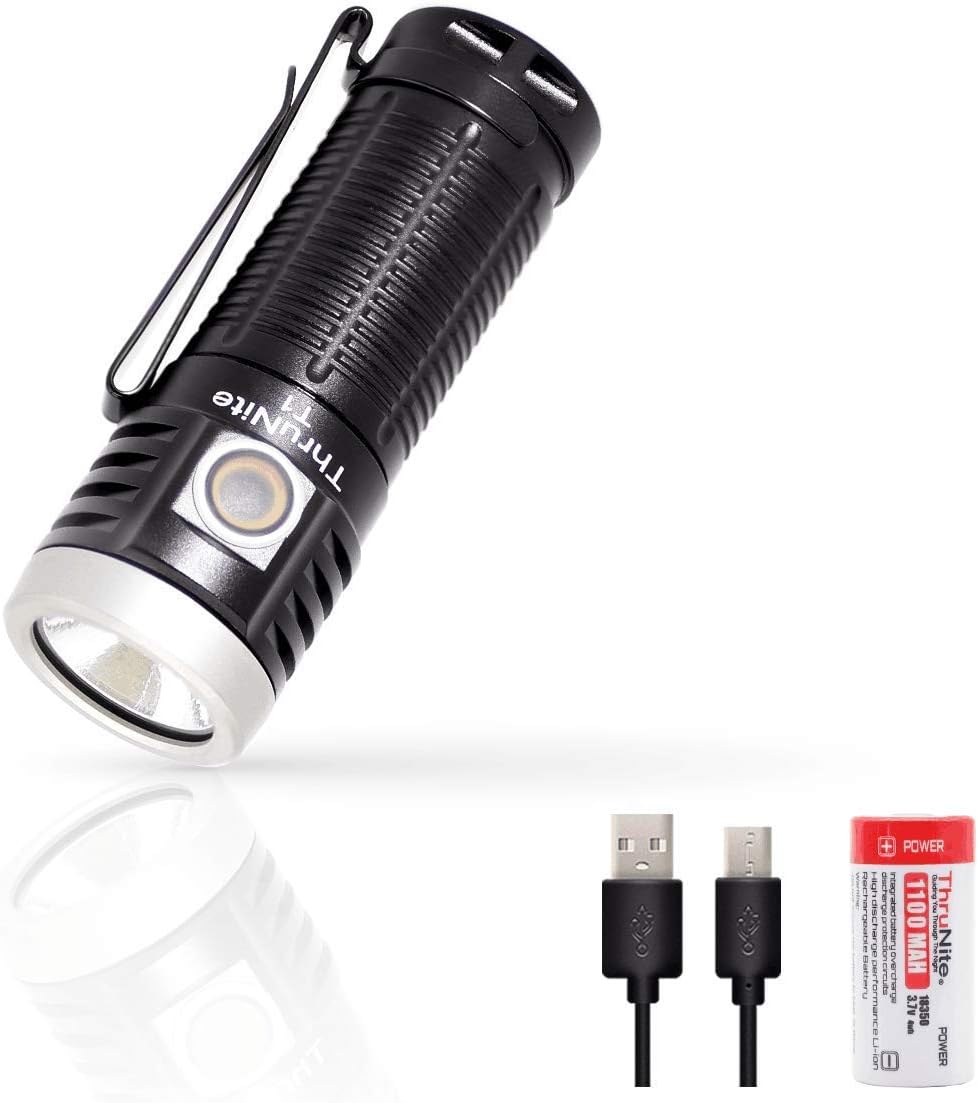 Led Taschenlampe Usb Aufladbar Mit Magnet ThruNite T1 LED Taschenlampe 1500 Lumen USB Handlampe Aufladbar mit