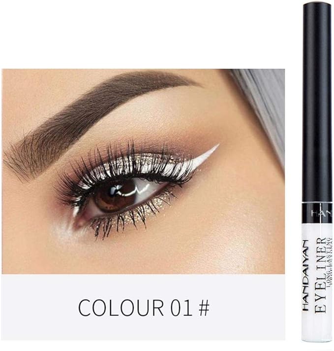 12 Couleurs Eyeliner Liquide Mat Waterproof Dore Bleu Noir Multi Couleur Pour Le Maquillage De Fete 1 Amazon Fr Beaute Et Parfum