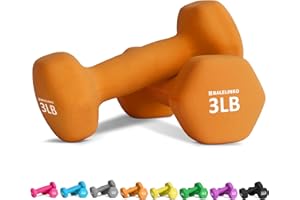 Balelinko Home Gym Equipment Workouts Strength Training Weight Loss Pilates Weights Yoga Sets Weights for Women, Men, Seniors and Youth