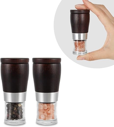 Amazon Co Jp Vkchef ペッパーミル ミニ 岩塩 ミル 木製 小さい ソルトミル 胡椒ミル こしょう 小型 セラミックミル 粗挽き調節可能 コショウ スパイスミル 手動 塩胡椒ミル 軽量 調味料ミル 卓上ミル 出張 旅行持ちやすい 携帯便利 2個 ギフト ホーム キッチン Amazon Co Jp Vkchef ペッパーミル ミニ 岩塩 ミル 木製 小さい ソルトミル 胡椒ミル こしょう 小型 セラミックミル 粗挽き調節可能 コショウ スパイスミル 手動 塩胡椒ミル 軽量 調味料ミル 卓上ミル 出張 旅行持ちやすい 携帯便利 2個 ギフト ホーム キッチン