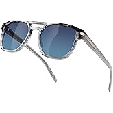 BIRCEN Polarized Sunglasses for Men UV-Protection: Acetate Trendy Retro Fashion Mens Shades for Driving Fishing Golf BC2006