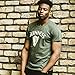 Guinness Vintage Harp Label T-Shirt, X-Large - Green Cotton Graphic Short Sleeve Tee
