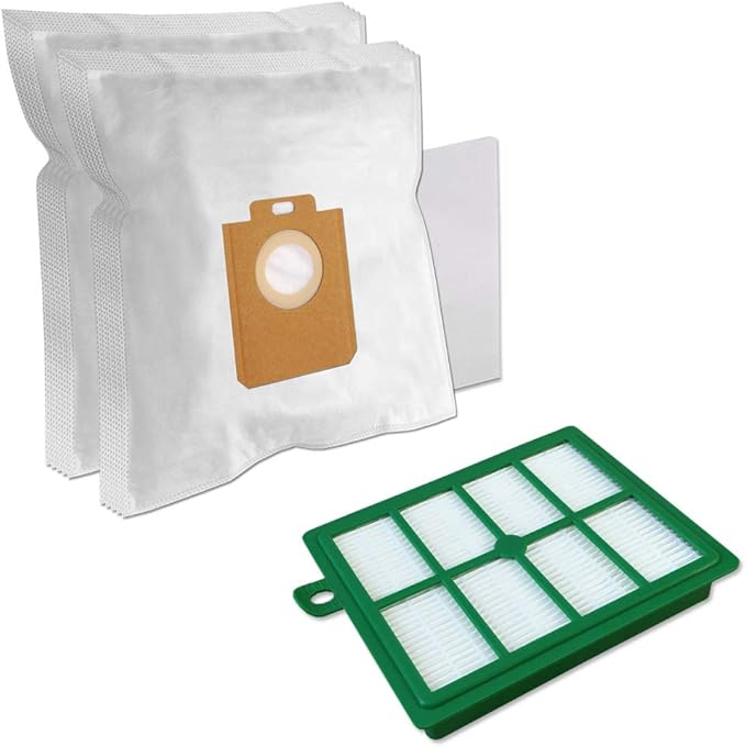 SET HEPA Filter + 10 Vacuum Cleaner Dust Bags For AEG UltraOne, VX6