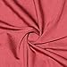 joyliveCY Women's Open Front Cardigan Drape Tops Strip Blouse Loose Outwear Wine Red XL