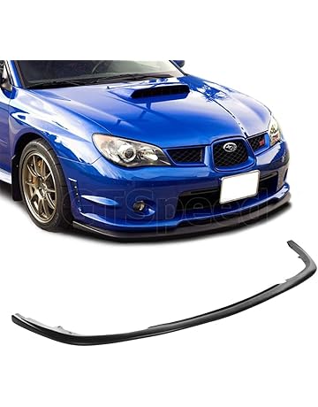 Exterior For Subaru Impreza Wrx Sti 04 05 Front Bumper Splitter Fin Spoiler Lip Canards Automotive