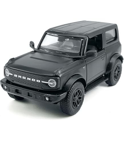Amazon.com: 2021 Bronco Wildtrak Black Metallic with Dark