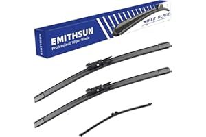 EMITHSUN® Windshield Wiper Blades Replacement for Ford Explorer 2011-2023,That Meet OEM Quality Front Rear Wipers Blade Set for My Car -26"+22"+11"(Set of 3)