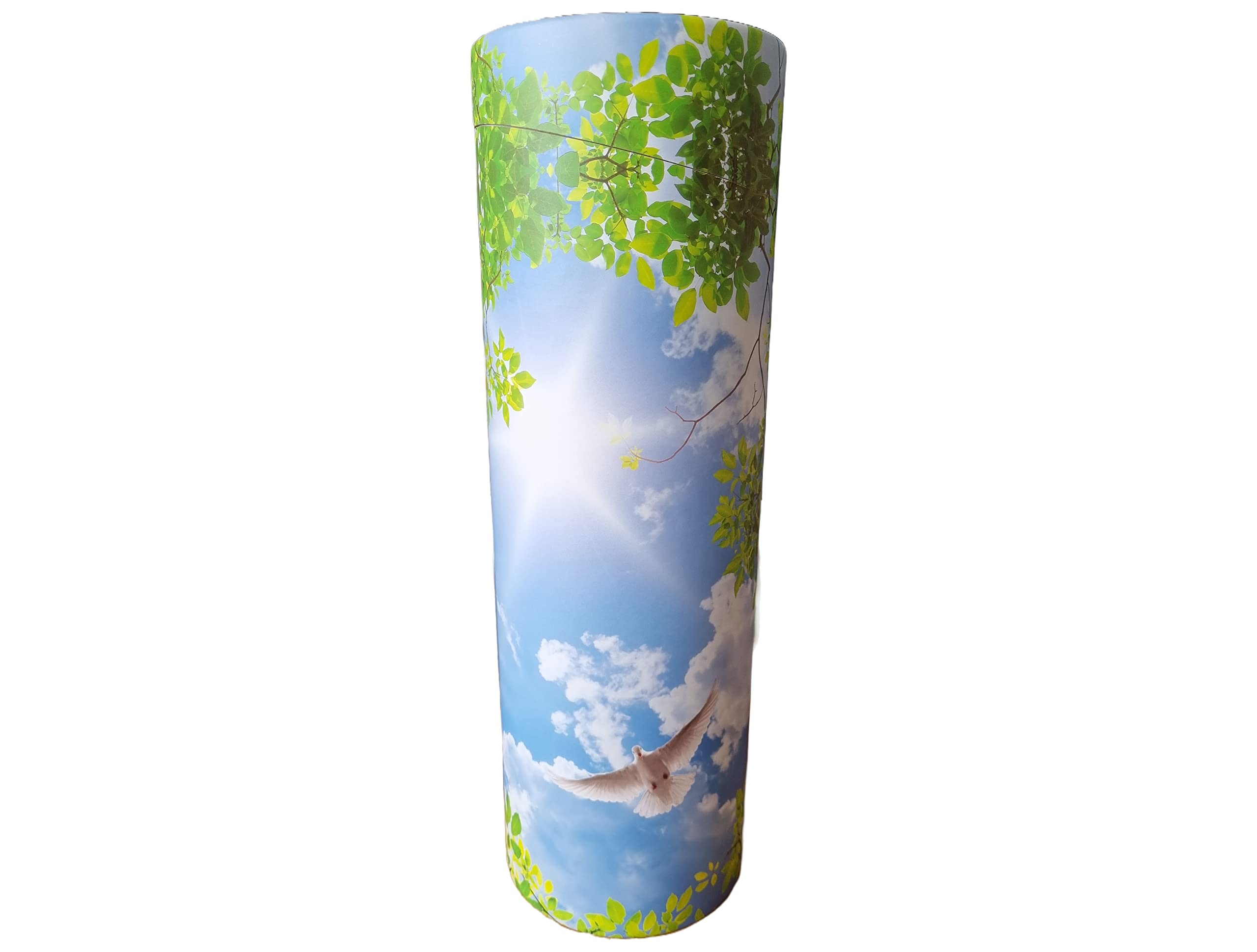 ScatterPod Flying Doves Round Adult Scattering Cremation Urn