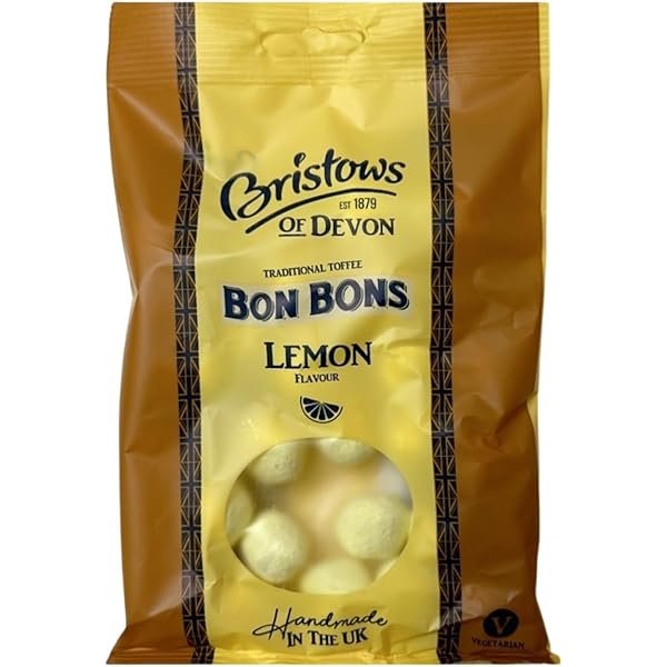 Amazon.com : Bristows Traditional Lemon Bon Bons 150g (Pack of 6