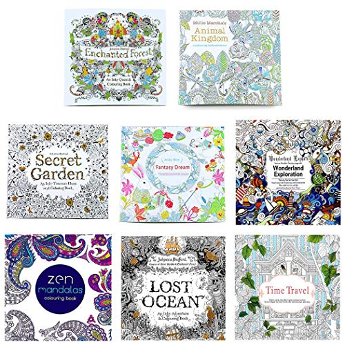 Dethler Kids Children Cartoon Decompression Hand-Painted Coloring Book Shape & Color Sorters - //coolthings.us