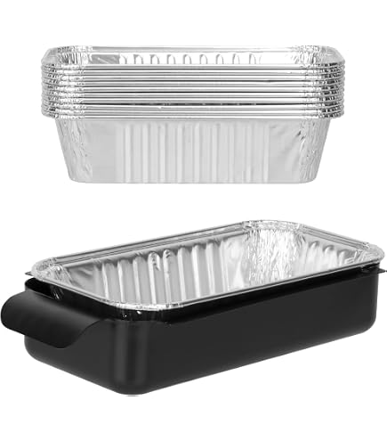JAQKITU Fettfänger Für Char-Broil Grill – Profi Auffangschale, Antihaftbeschichtet