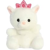 Aurora Palm Pals 5" Priscilla Princess Kitty Adorable Plush | Bean-filled understuffed bodies with collectible personalities