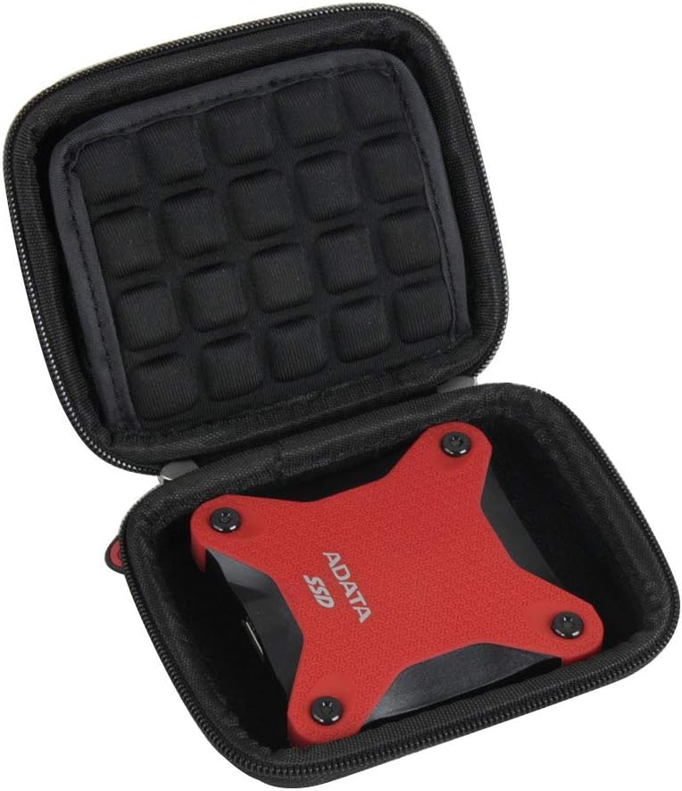 Hermitshell Hard Travel Case for ADATA SD600 3D NAND 256GB / 512 GB Ultra-Speed External Solid State Drive