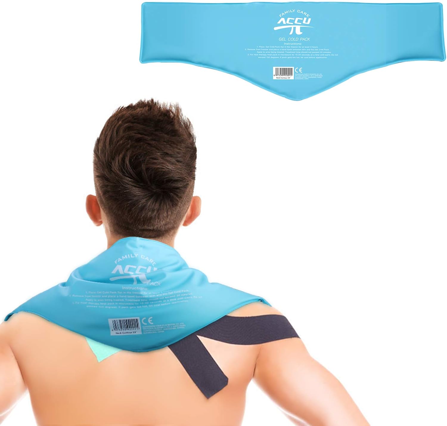 Shoulder Ice Packs for Injuries Reusable Gel, Cold Compress