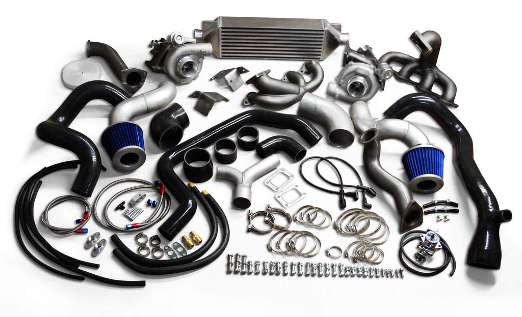 MMI GM VORTEC TWIN TURBOCHARGER KIT PACKAGE CHEVY GM 4.8L 5.3L 6.0L SILVERADO SIERRA YUKON TAHOE SUBURBAN