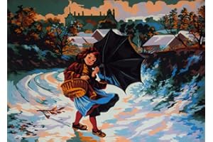 GOBELIN L Printed Canvas or Threads for Tapestry Embroidery Needlepoint (Canvas, Gale 10556)