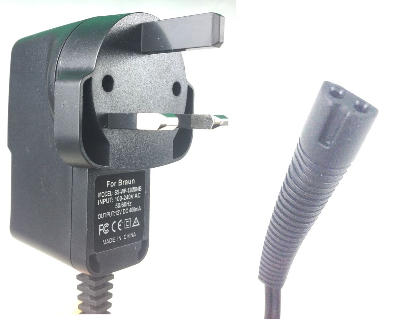 Braun Series 3 340 Mens Shaver 3 pin UK Power Charger Amazon.co.uk