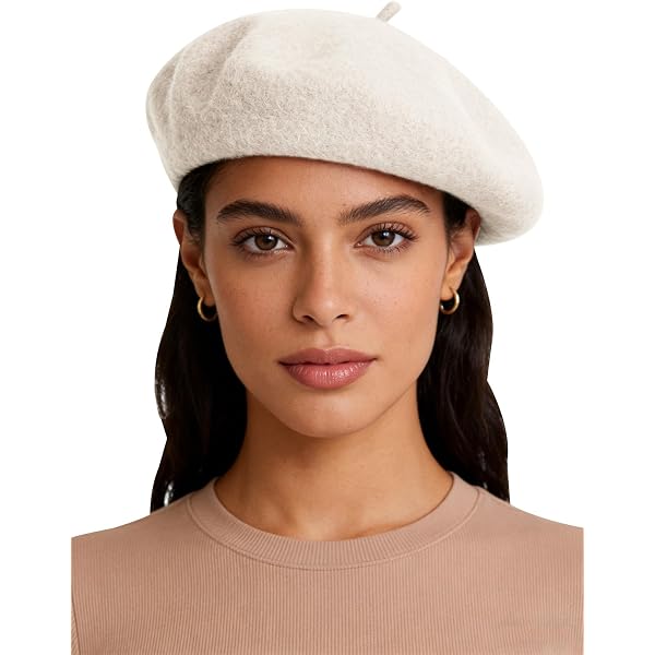 4561 Lace Veil Wool Berets Classic Beret For Women Solid Color Cap Painter Hat Prolriy Flat Cap Beret Hats for Women Wool Beret Hat French  main image 4