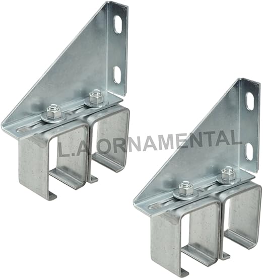 Amazon Com Sliding Barn Door Double Wall Box Rail Bracket Track