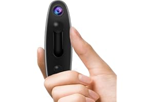 GXSSTO Security Camera Nanny Cameras 1080P Body Portable No WiFi Mini Cam, Loop Recording Small Cams for Nanny Home Outdoor