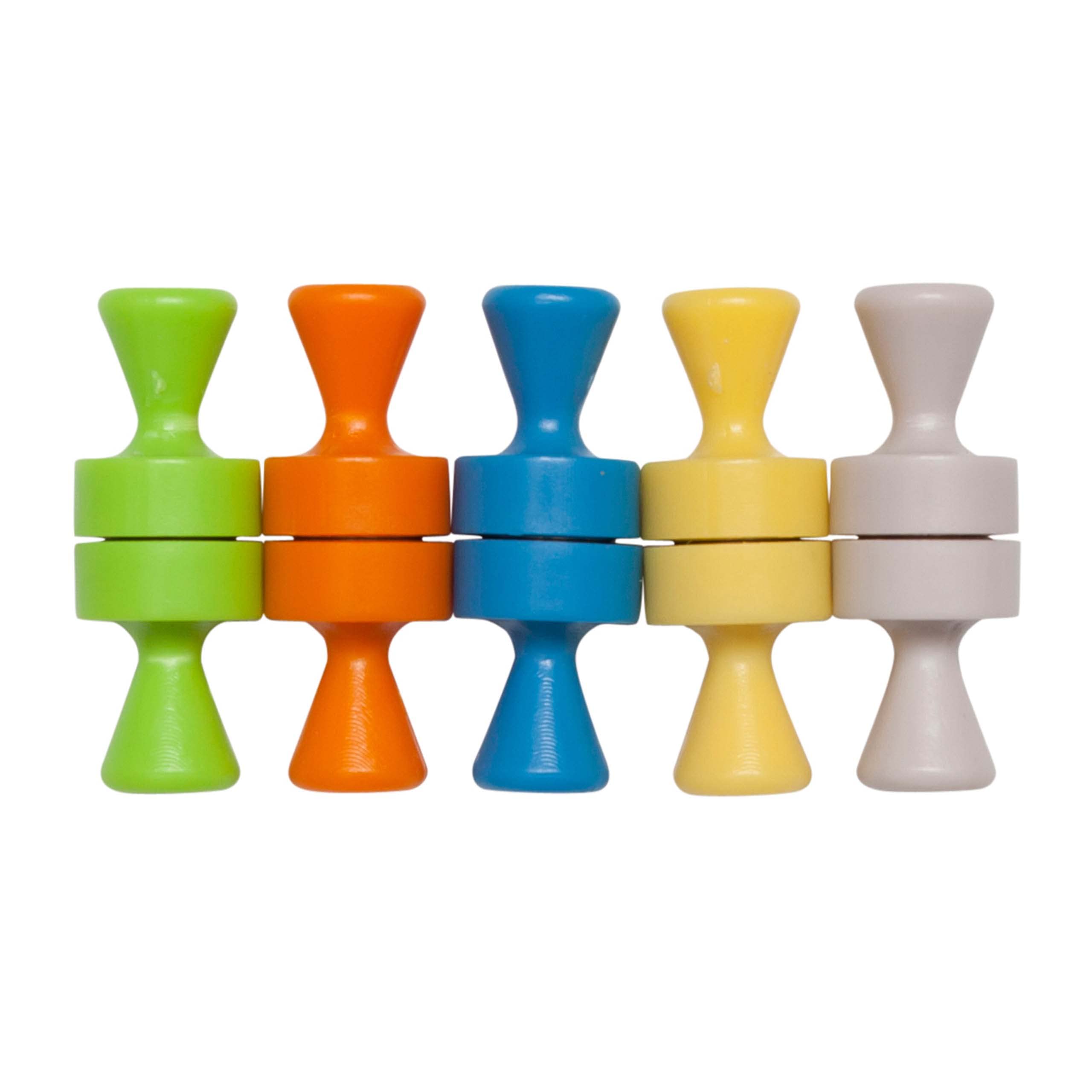 Maul 6168599 Neodymium Magnet Cone-Shaped Diameter 12 mm Assorted Colours