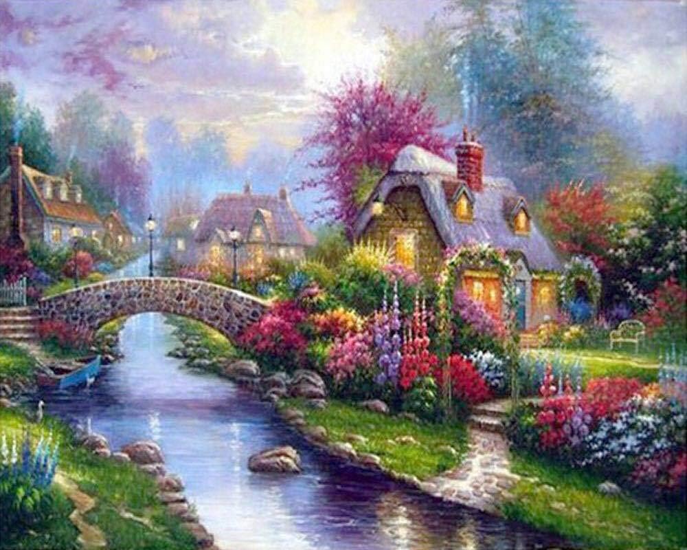 Amazon.com: 5D DIY Garden Scene Diamond Painting Kits for Adults Kids