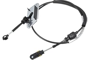 Hihaha Inner/Automatic Transmission Gear Shift Control Lever Cable for Ford Fusion 2010-2012 for Lincoln MKZ 2010-2012 / Auto Trans Control Lever Cable/Rubber / 1 Pcs/Black