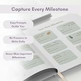 Tiny Trees Baby Memory Book & Journal First Year Keepsake Album view 4