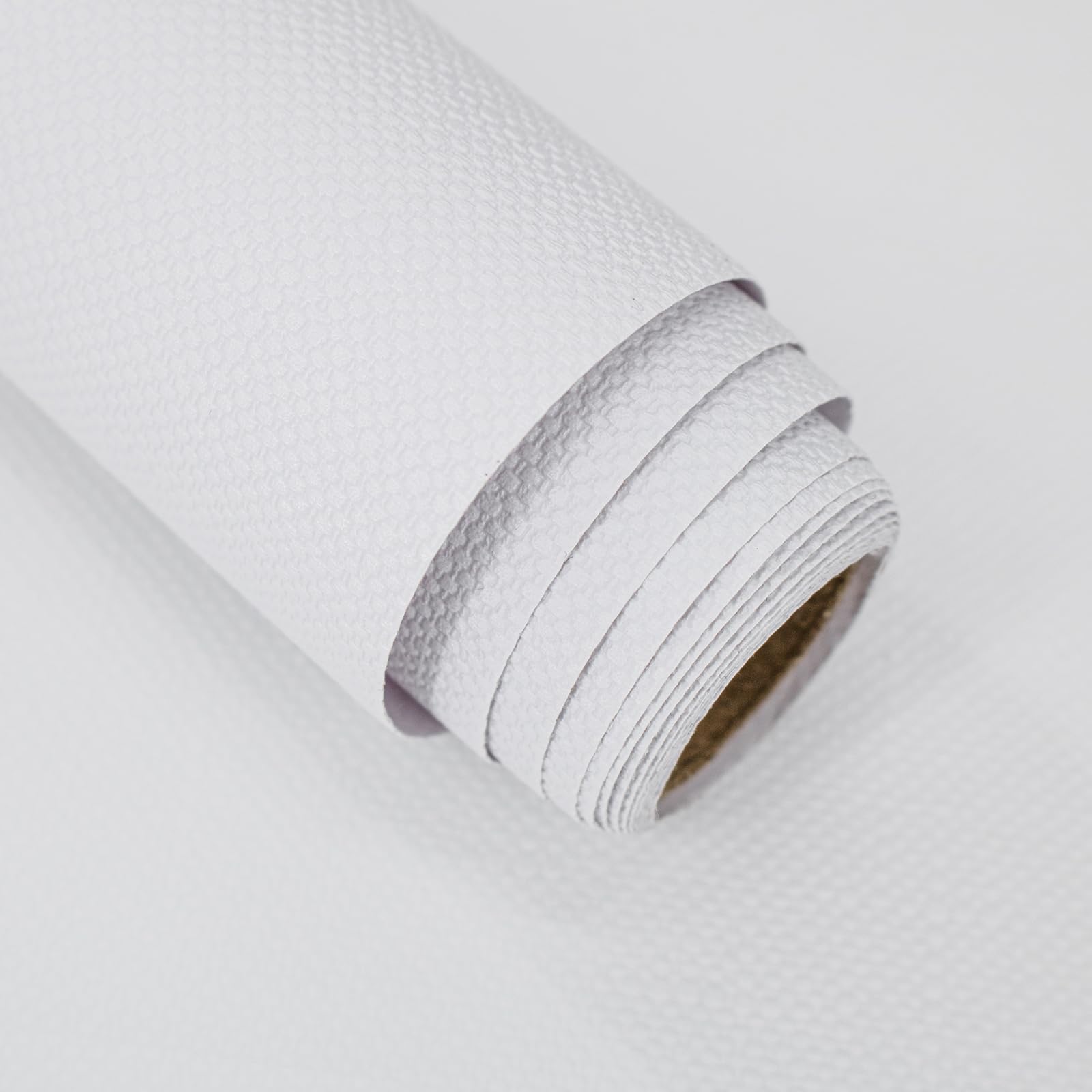 Photo 1 of lenify White Grasscloth Peel and Stick Wallpaper Textured Contact Paper 15.7inch x 196.8inch Faux Linen Vintage Grasscloth Contact Paper Self Adhesive Removable Wallpaper Vinyl