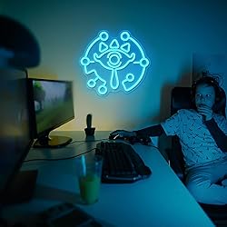 Sheikah Eye Neon Sign from LOZ Dimmable LoZ Neon