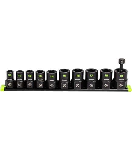 GRIPEDGE Tools | 9-PC - 1/4'' Drive SAE RPT Socket Extractor Set