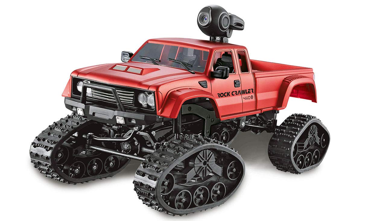 Amewi 22391 Pickup Truck FPV with Wheels and Chains 4WD 1:16 Red