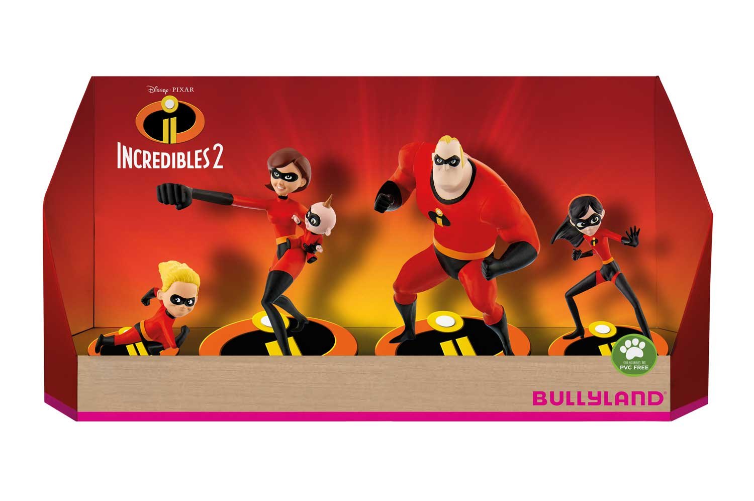 Bullyland 13289 the incredibles gift set